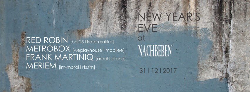 NachbebenBar's tweet photo. 31.12.17 @ NACHBEBEN https://t.co/3blPRzhpoX