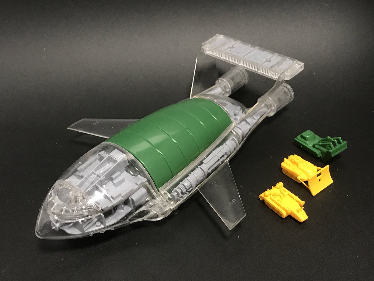 Seibundo Hobby Pa Twitter 先日発売になりましたアオシマさんの1 350 サンダーバード2号 救助メカ ですが 夢のようなアイテム過ぎて作ってしまいました とりあえずで塗装などなどの後先は考えずに そのまんま組み上げてしまいまいたが なにかの参考になれば幸い
