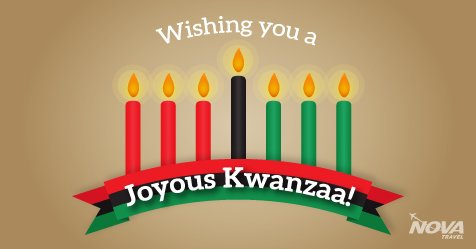 Nova_Travel's tweet photo. Peace, light, and happiness! #HappyKwanzaa https://t.co/fjQhLnQ4C0
