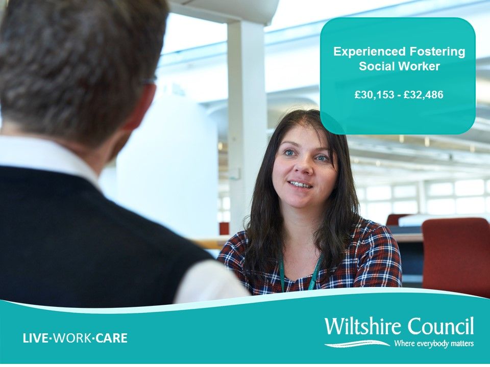 We have the #opportunity for an #ExperiencedSocialWorker to join our #Fostering team #Trowbridge For more information or to apply please visit bit.ly/2nSUDIa #Assessment #Placements #LookedAfterChildren #SocialCare #LoveWhereYouWork #WeAreWilts #Trowbridge