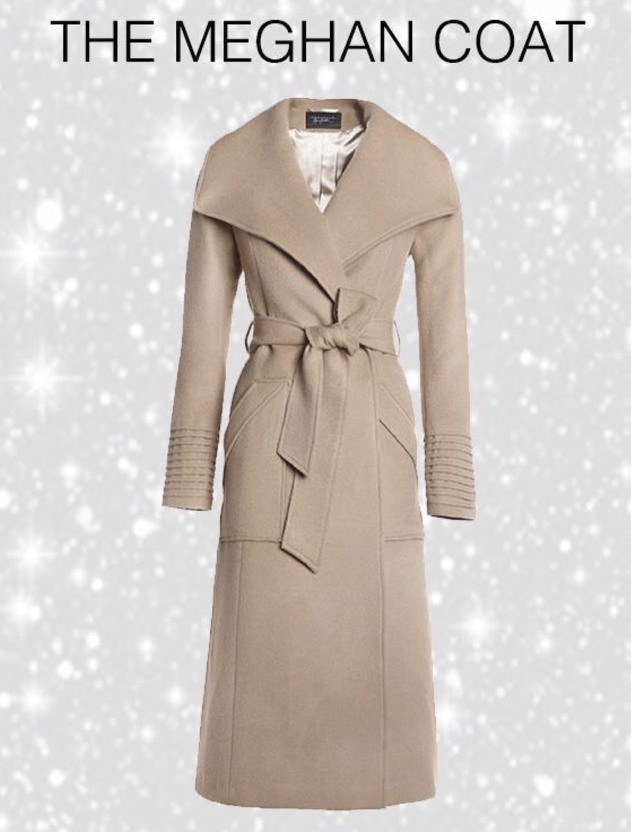 MeghansMirror's tweet photo. The #MeghanEffect is alive at @sentaler. They have renamed the wide-collar coat she wore yesterday “The Meghan” https://t.co/Pc8yRbiA4g