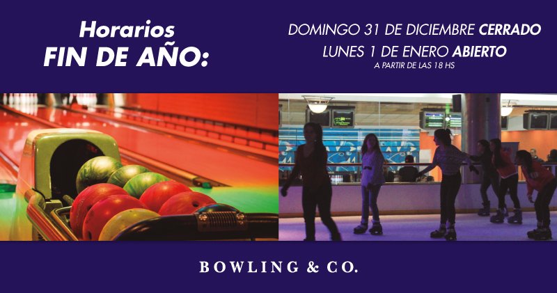 🎳🎆 Así serán nuestros horarios durante las fiestas 👇