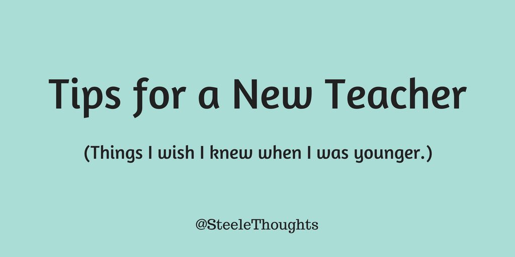SteeleThoughts's tweet photo. I wrote this post as I was thinking about the stuff I wish I knew when I was a young teacher.  https://t.co/mKZeCVQVi8 
#JoyfulLeaders https://t.co/X9F3szCnYl