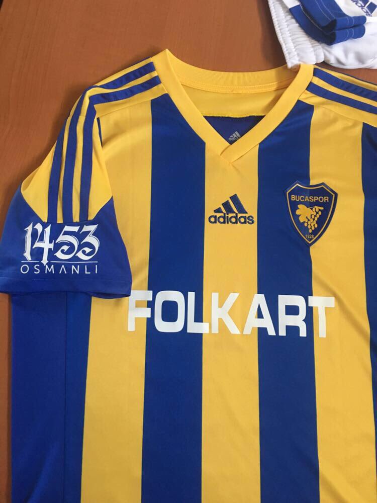 1453osmanlicom's tweet photo. İzmir’in köklü kulüplerinden Bucaspor’u sponsor olarak destekliyoruz. 1453 Osmanlı olarak Türk Futbolu’na destek vermeye devam edeceğiz. https://t.co/GeOFdyPUo1