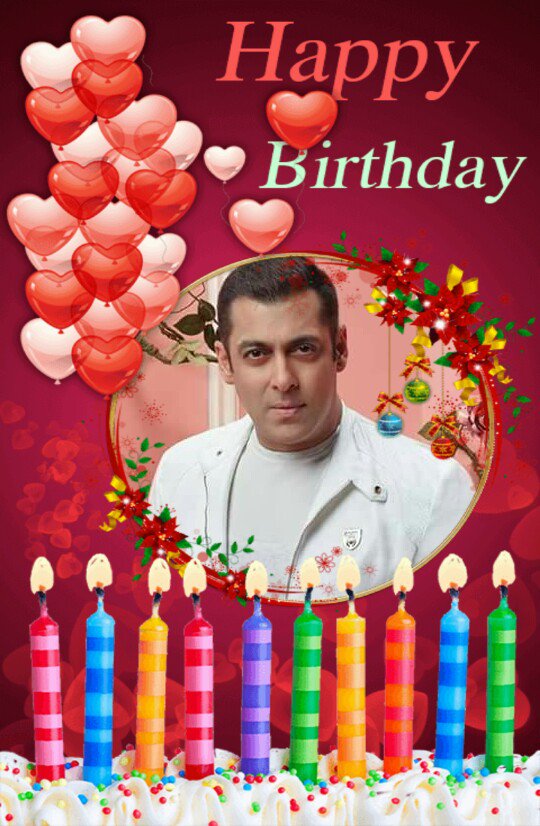 Happy birthday to bhaijaan  my  favorite. ..Idol. ..love Salman khan 