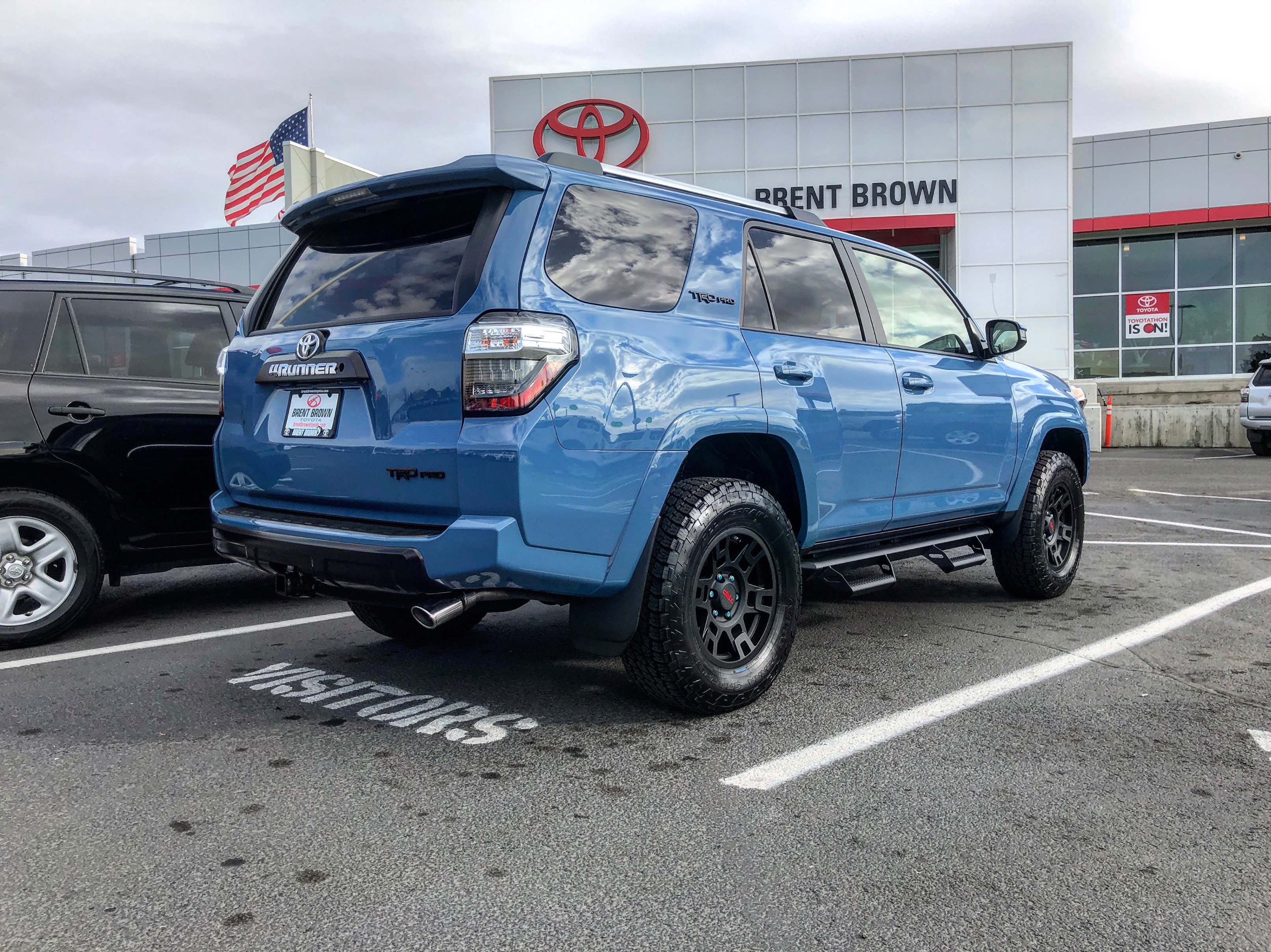تويتر Brent Brown Toyota على تويتر You Have Seen The Cavalry Blue Trd Pro Tacoma Now It Is Time To Check Out The 18 4runner Trd Pro Toyota 4runner Trdpro Brentbrowntoyota
