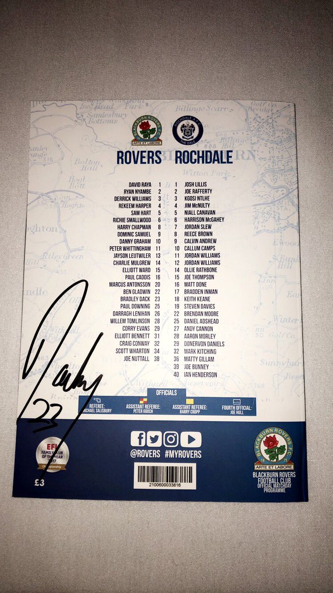 NewHopeReece's tweet image. Ace day out at @Rovers and to top it off I met one of my favourite players at the club! ⚪️🔵⚽️ @BradDacks40