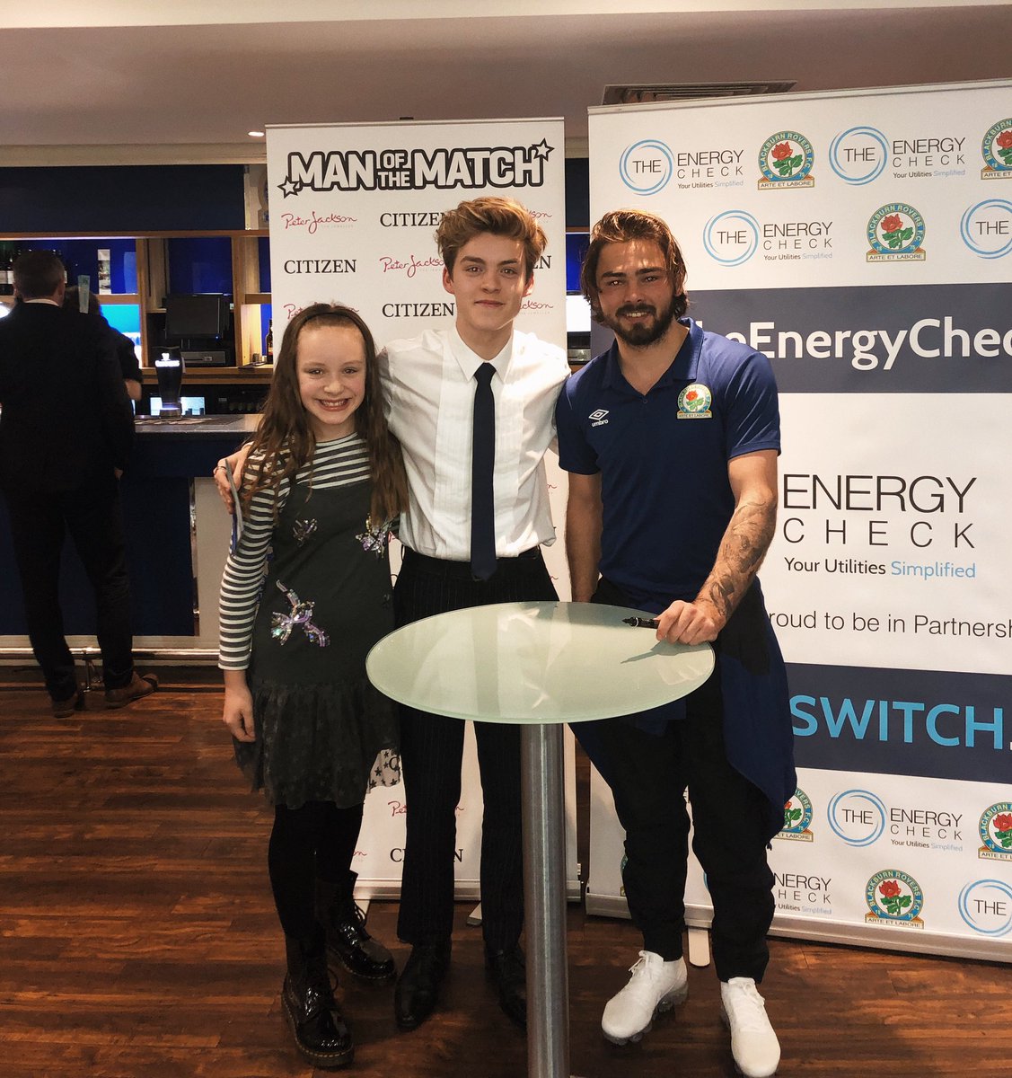 NewHopeReece's tweet image. Ace day out at @Rovers and to top it off I met one of my favourite players at the club! ⚪️🔵⚽️ @BradDacks40