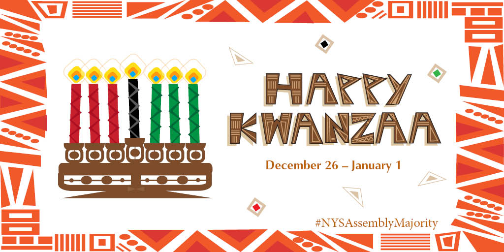 tremaine4ny's tweet photo. Habari gani? May you enter the New Year with all the promises the Nguzo Saba hold! Kwanzaa yenn iwe ha heri! (Kwanzaa happiness to all of you!) #HappyKwanzaa #Brooklyn #BedStuy #CrownHeights #56thAD https://t.co/RDheKA1nRh