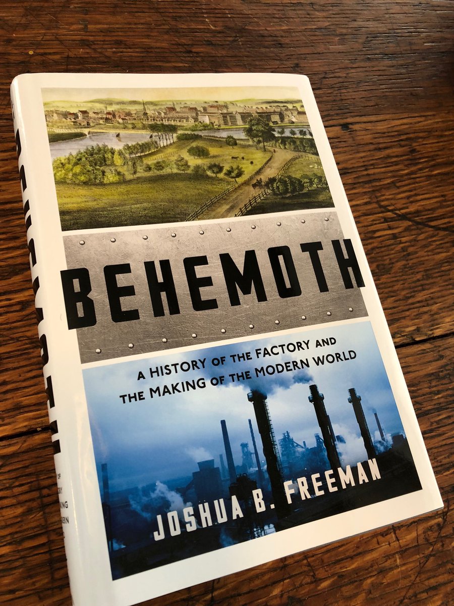 KerriArsenault's tweet photo. First book to read for the new year—Factories! Industry! America! Unions! #topicsofinterest @wwnorton @MattWeiland https://t.co/3beBXLOsqA