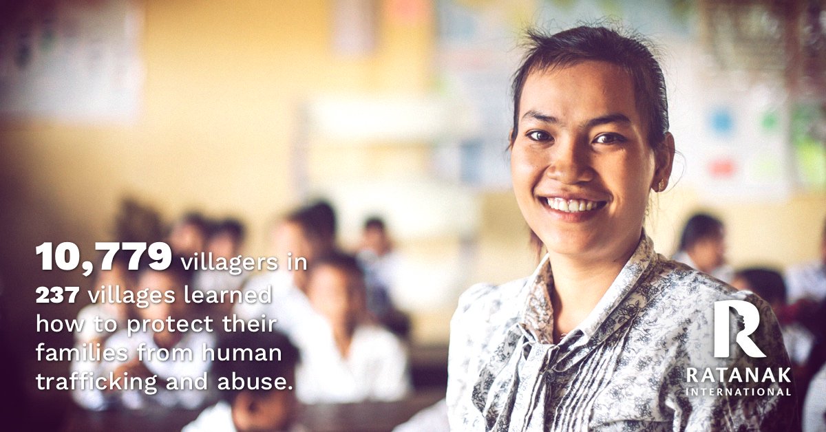 This year, you helped 10,779 villagers in 237 villagers learn how to protect their families from human trafficking and abuse. #yourimpact