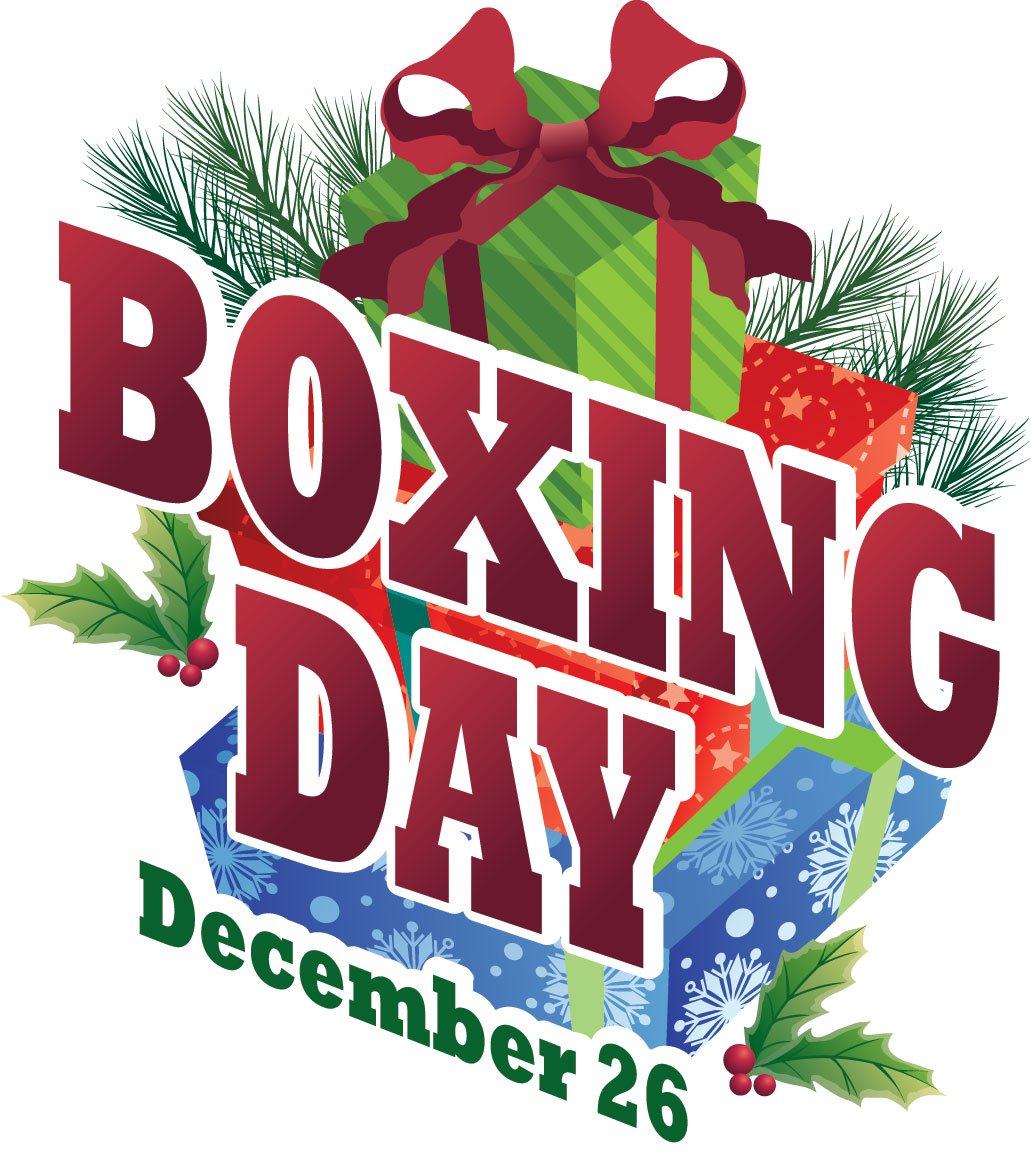 We hope you’re having a great Boxing Day!