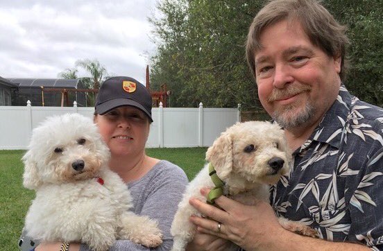 Stephen and Christine adopted Knowles because they wanted to love and spoil a dog that needed them. They don't care that Knowles is blind. pprfl.org