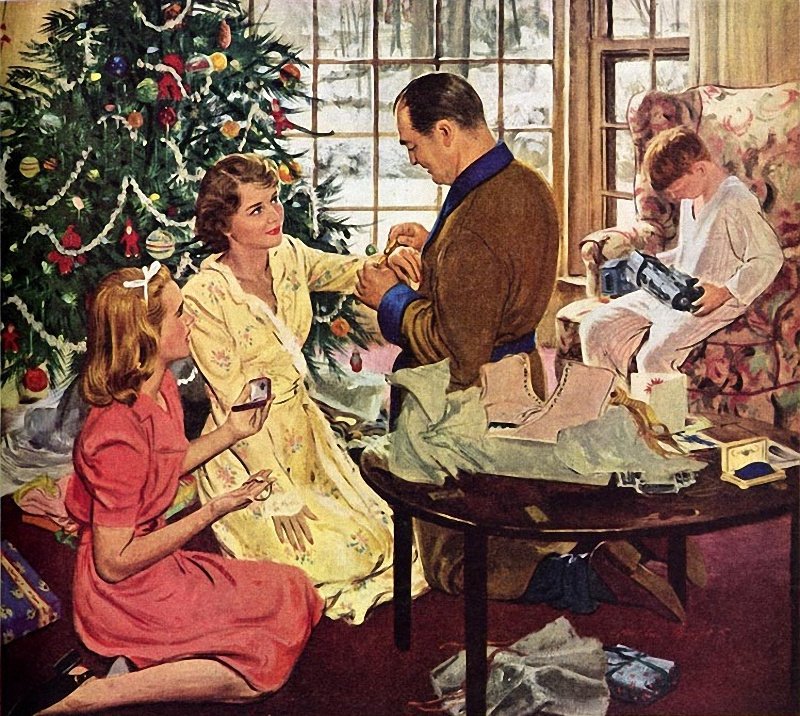 🎨 Austin Briggs - Christmas Gifts / Остин Бриггс - Рождественские подарки 
❄️ #winter #зима #art #Briggs #ChristmasGifts #Бриггс #РождественскиеПодарки