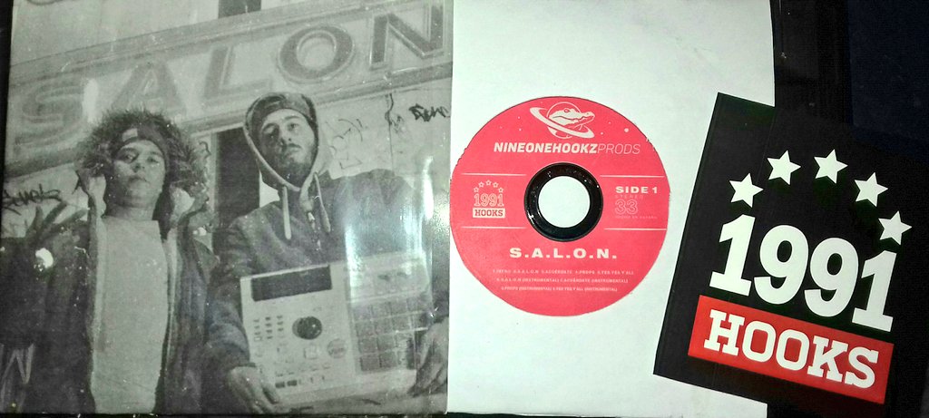 Detecuatrosiete's tweet image. El primero de 50 !!!
Proximamente "SALON" de 1991HOOKS en físico.
✌👍👌👉