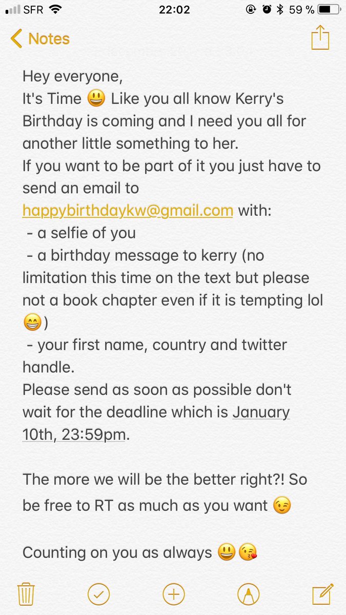 Janickaa's tweet photo. Kerry Washingtonโs Birthday ๐ ๐๐
Waiting for all your participation people ๐
#LetItBeGreat ๐
@Kerracters https://t.co/uID0i3dQvy