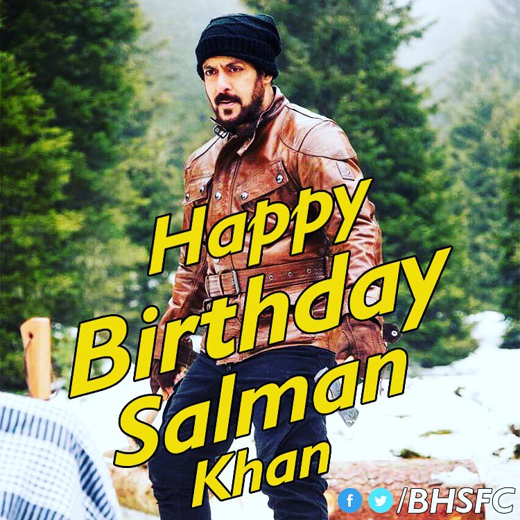 Happy Birthday Salman Khan      