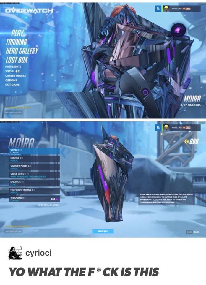 OscarINTEL's tweet image. Moira is looking good