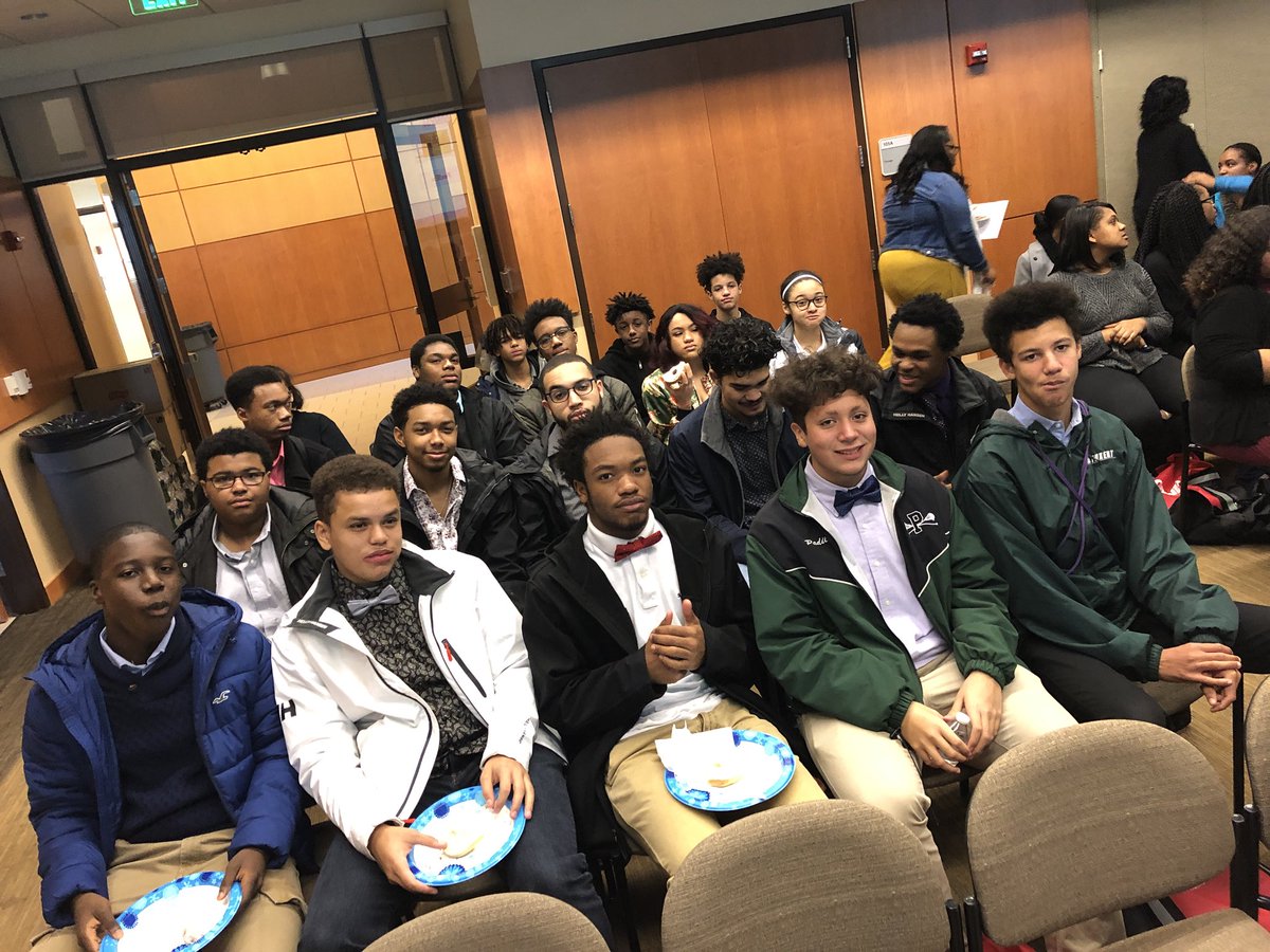 So excited to be with both the boys and girls groups today at the first annual MILE Summit!  Inspirational! #MILE