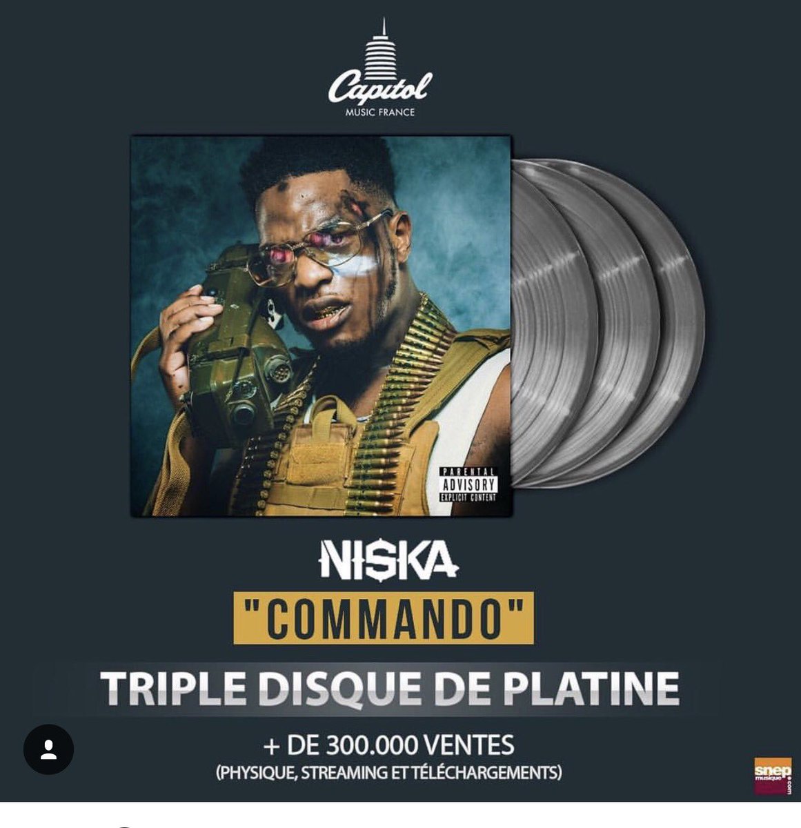 Commando Triple PlaPla Comme Jaja💿💿💿 Merci Aux Charo Gang 🙏🏼🙏🏼🙏🏼