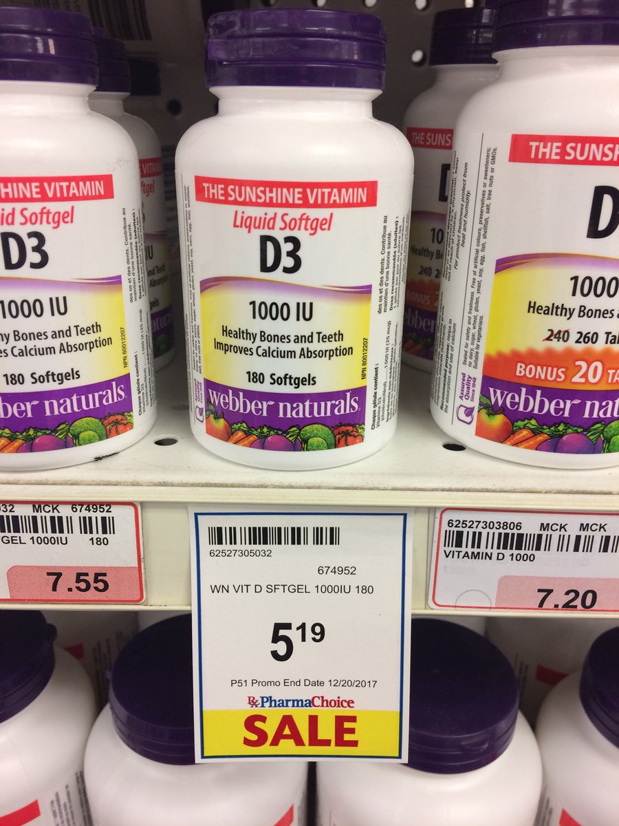 sensmegafan's tweet photo. Stop at Aikenheads PC in Renfrew and save over $2 on @webbernaturals Vit.D 1000iu https://t.co/1RqrcYQtKY