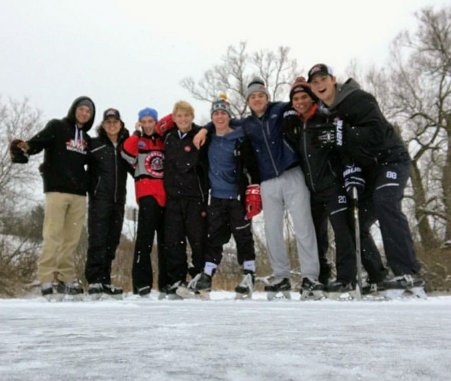 NextStepScout's tweet image. Nothing beats pond hockey on a snowy winter day