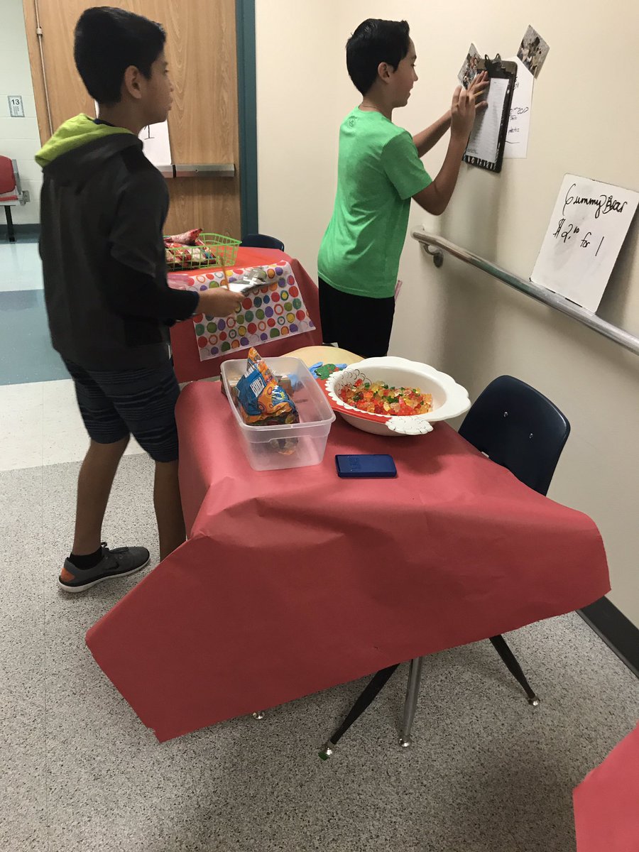 WolfRanchElem's tweet photo. Gingerbread house shoppers!!! #5thgradeproject #wearegisd https://t.co/9XuJCTkgw4