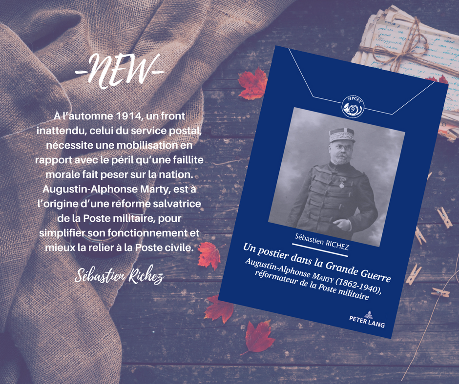 PeterLangBXL's tweet photo. -Nouvelle parution-
Sébastien Richez vous dévoile la biographie d'un postier qui a eu une influence majeure lors de la Grande Guerre : Augustin-Alphonse Marty.
https://t.co/FF4PdlZRys https://t.co/BZARP9Mii3