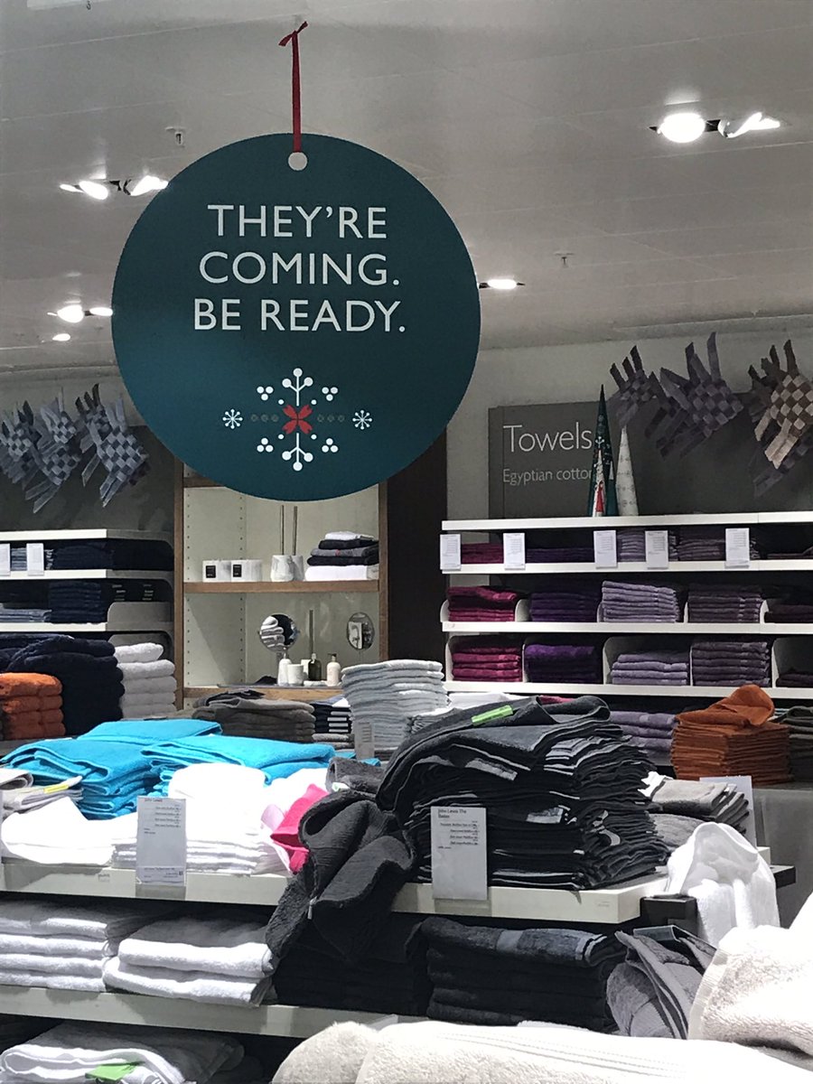 Never been so scared of towels.