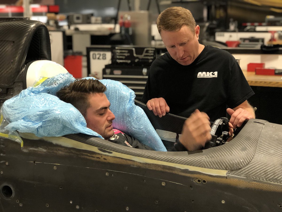 ArrowMcLaren's tweet image. A little early Christmas present for @jack_harvey42 who gets a new seat today! #INDYCAR 🎄🎁