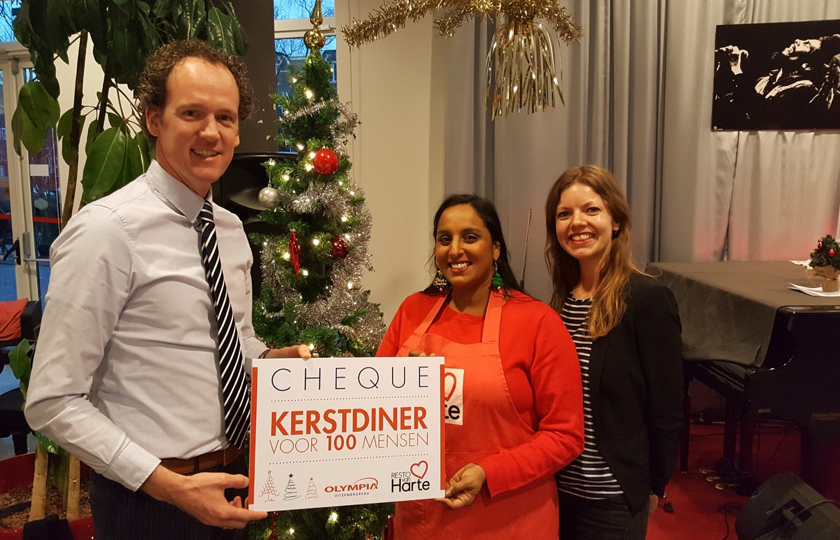 Vanuit <a href="/OlympiaNL/">Olympia</a> wensen wij alle deelnemers aan het kerstdiner bij <a href="/RestoVanHarte/">Resto VanHarte</a> Amsterdam een onvergetelijke avond!