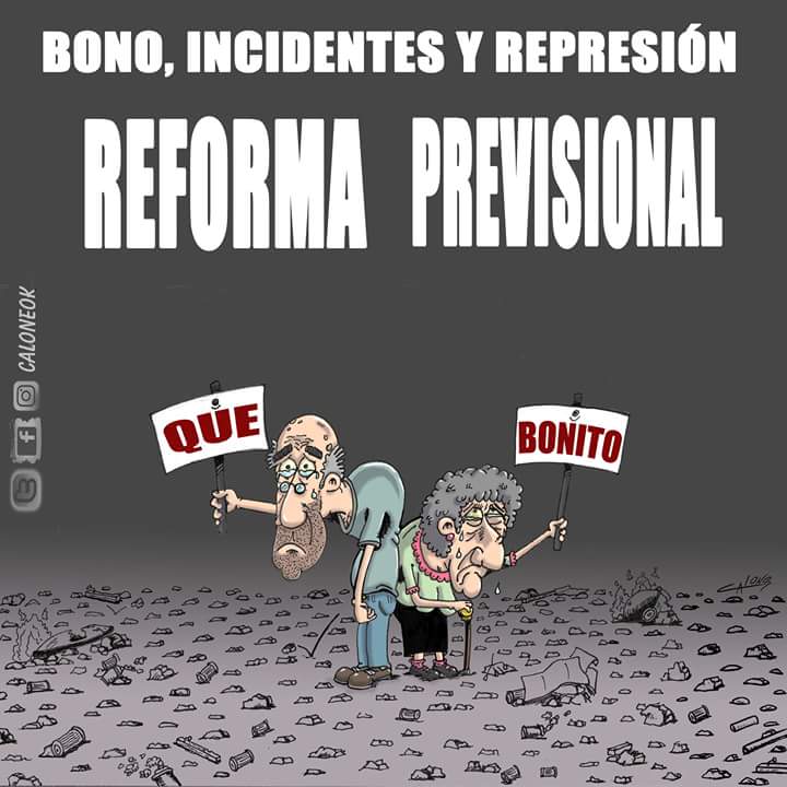 Mi #TiraUnCaño de hoy #ReformaPrevisional

Si creemos que el camino es la violencia #EstamosMal

Espero que hayamos aprendido pa #CuandoSeaViejo pero lo dudo xq vivimos en un loop eterno acá

Pura Suerte a tod@s y #BuenMartes