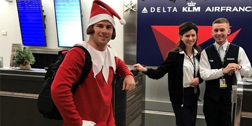 VarsityAllStar's tweet photo. Hope takes flight today for the children of @StJude as #AndrewTheElf travels for 24 hours in support of St Jude's lifesaving mission. 💛

Not traveling but want to support Andrew's goal of raising $20,000 for St Jude? Check out his website! >> https://t.co/Y0Sr4i7yYn https://t.co/YT37RD5QG4