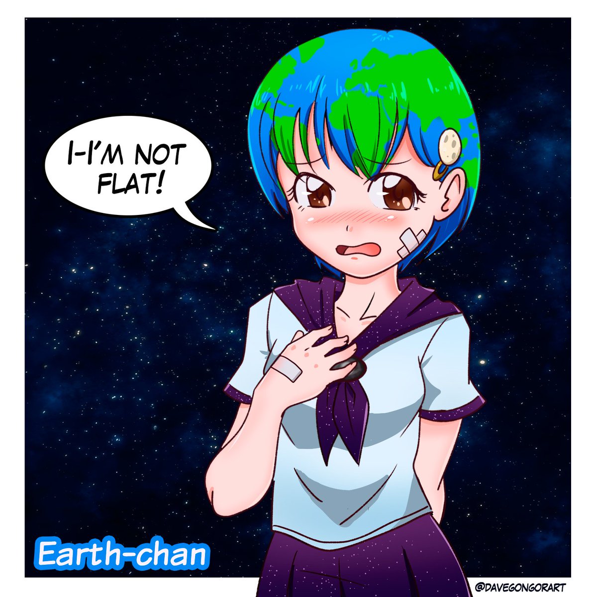 David N Gngora On Twitter Earth Chan Has A Very Special Message