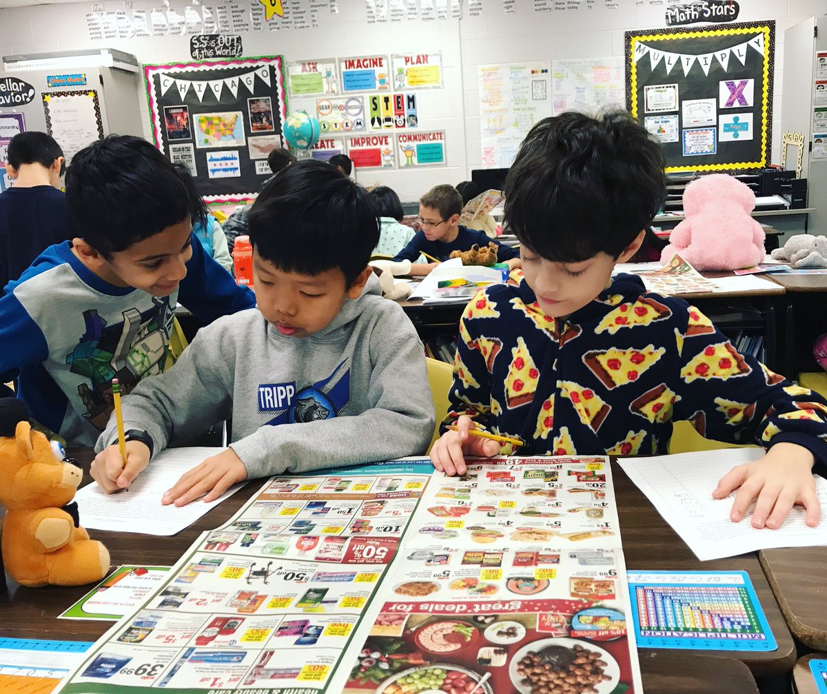 EChae102's tweet image. Winter break is just around the corner.. budgeting and planning our perfect holiday dinner! 🍽 #MathApplications #TESPride #D102learns