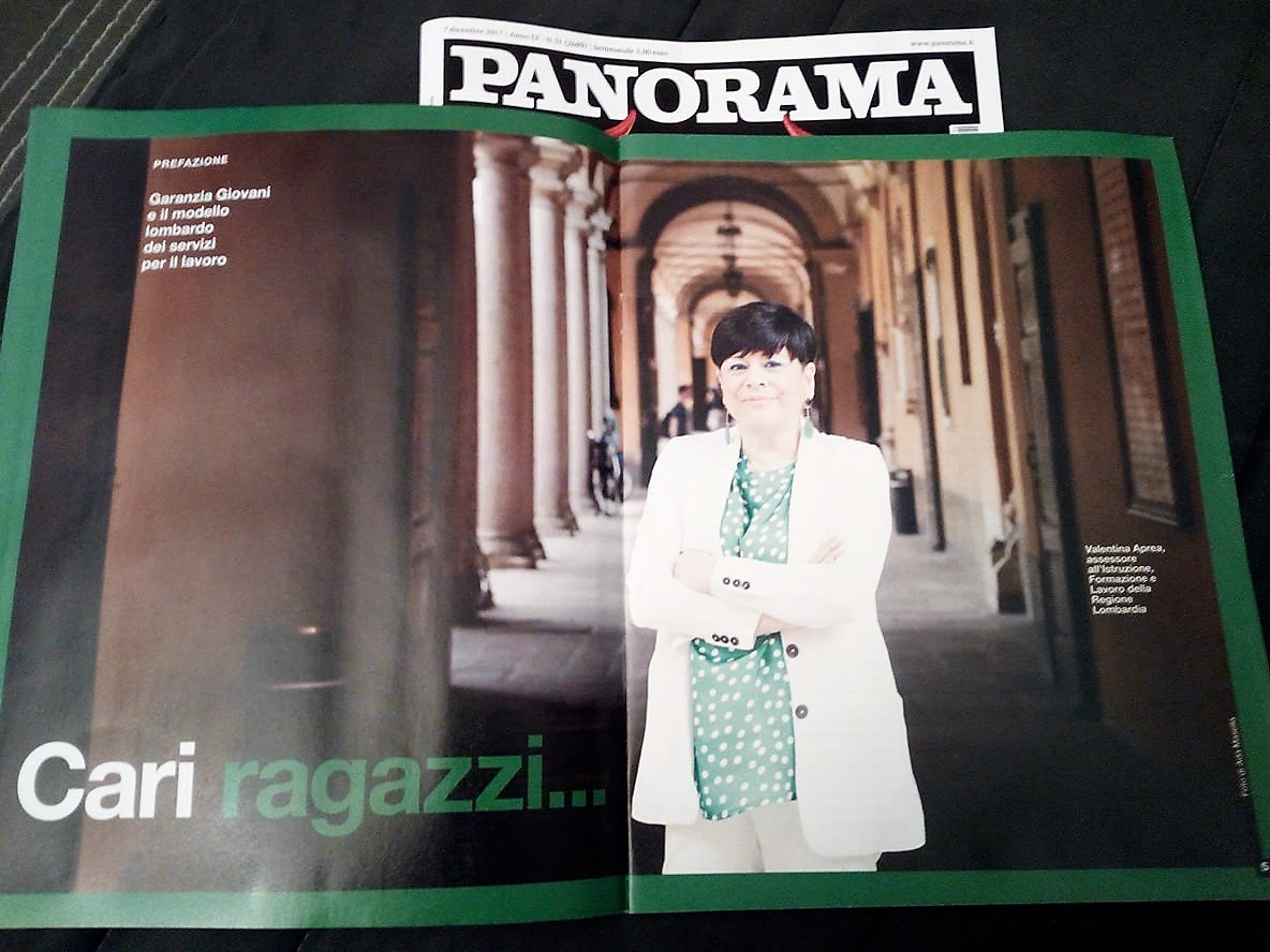 angelaromano7's tweet image. L'esperienza data dalla conoscenza di Valentina Aprea, Assessore all'Istruzione, Formazione e Lavoro per la la Regione Lombardia, è diventato spunto per comprendere quanto in questa Regione si offre alle nuove generazioni e quante speranze diventano concretezze.