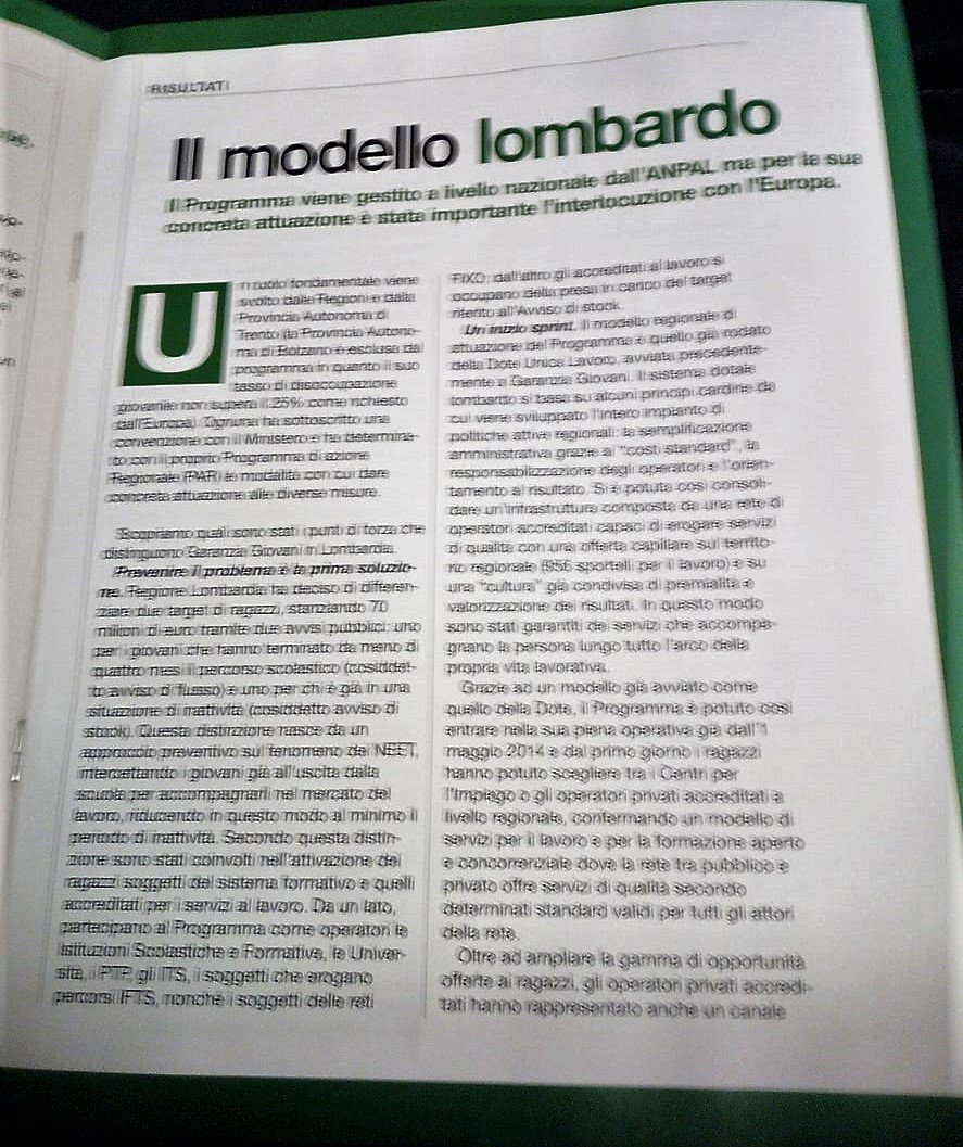 angelaromano7's tweet image. L'esperienza data dalla conoscenza di Valentina Aprea, Assessore all'Istruzione, Formazione e Lavoro per la la Regione Lombardia, è diventato spunto per comprendere quanto in questa Regione si offre alle nuove generazioni e quante speranze diventano concretezze.