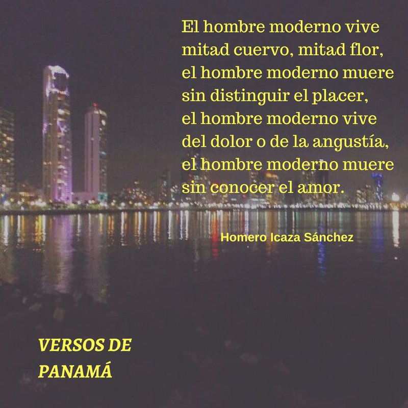 Versos de Panamá (@versospanama) on Twitter photo 