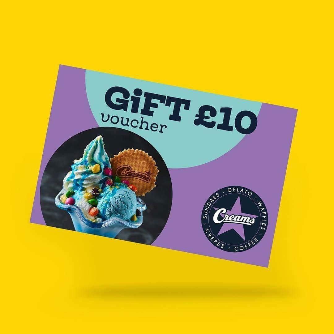 Creamscafebex's tweet photo. Give the gift of indulgence this festive period with a #Creams #giftvoucher. The perfect stocking filler! #bexleyheath #Christmas

Now available in all stores. https://t.co/QndoOAzwHn