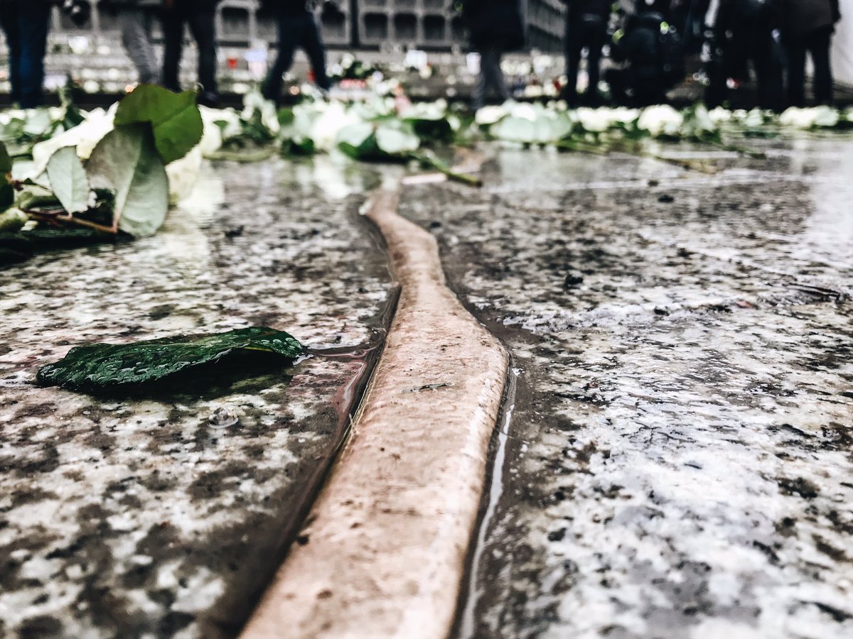 Berlins Narbe am Breitscheidplatz.