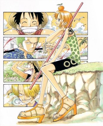 Onepiece_Frases's tweet photo. Tal día como hoy, hace 19 años, daba comienzo el arco de Arlong Park en el manga.

#OnePiece https://t.co/PSF04L30qB