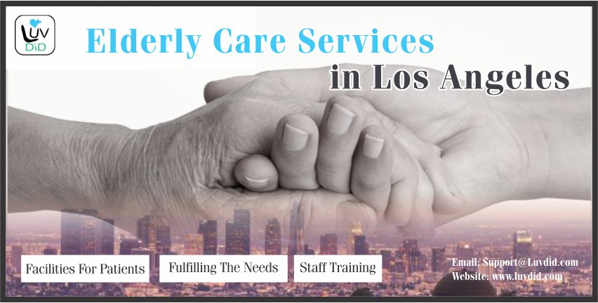 Are you staying in Los Angeles, Ca? Are you looking for the best elderly care services there? If yes, here we have a best solution for you. Connect yourself with us and avail the best services.
Click below to know more
goo.gl/QSWGR9
#ElderlyHome #CareServices #Elders