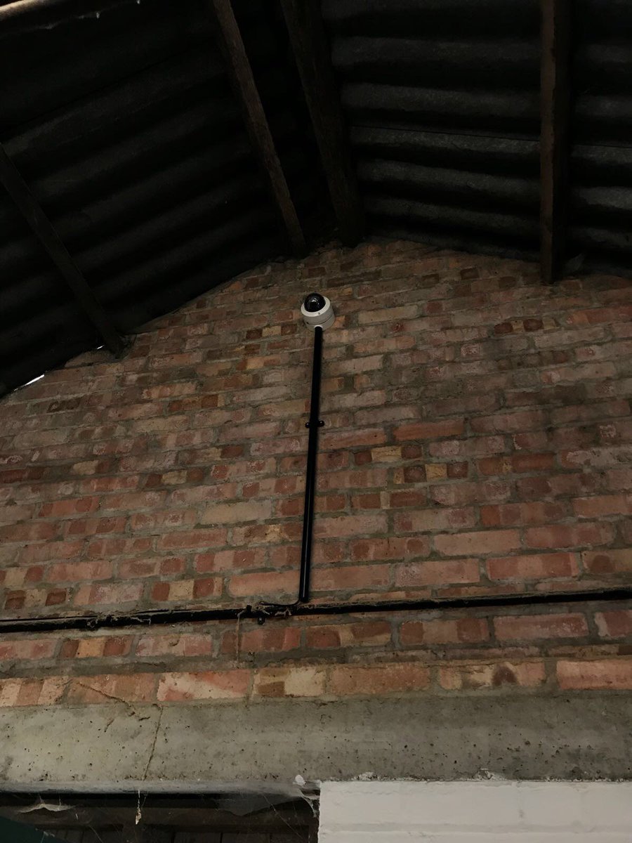 PanaEpos's tweet photo. A very strict foreman watched over our engineers yesterday, so an extra neat HD CCTV system was installed. On last count there where 28 'DUCK!' jokes! #cctvnorfolk #securitynorfolk https://t.co/Juh9ifoGOd