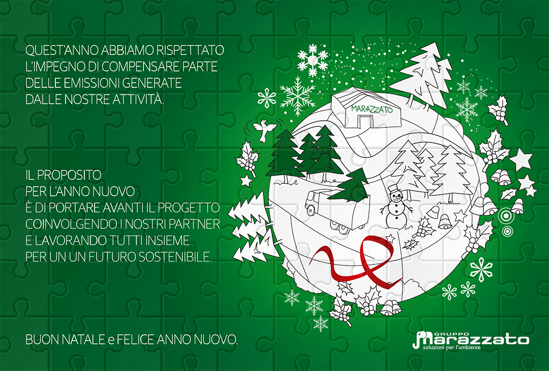 Buon Natale, Mondo!
Quest'anno, in collaborazione con Rete Clima, abbiamo compensato parte delle emissioni generate dalle nostre attività. gruppomarazzato.com/news/buon-nata…