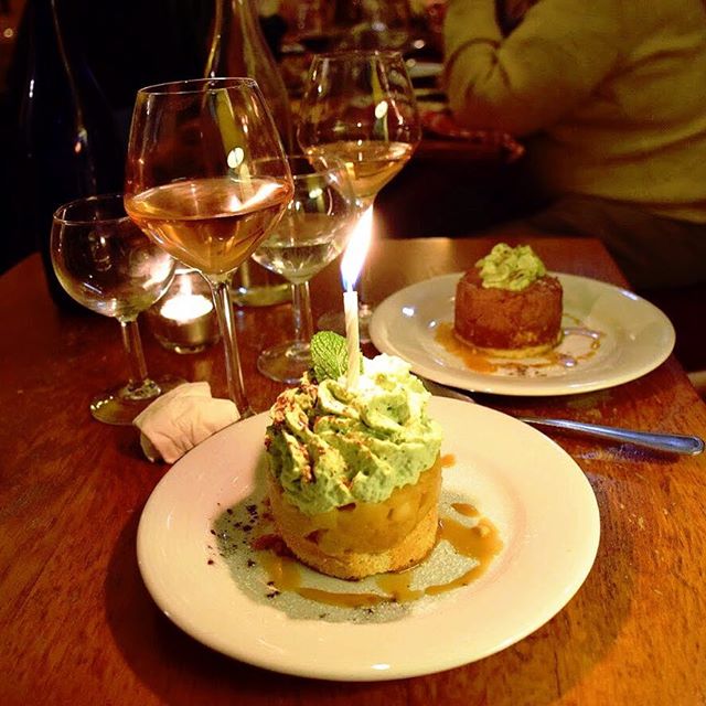 lePicotin's tweet photo. Dessert time 😋🍮🍰🍷 #evening #dessert #delicious #cakes #candlelight #Bday #LePicotin #Restaurant #Paris12 https://t.co/mDKF389hH4