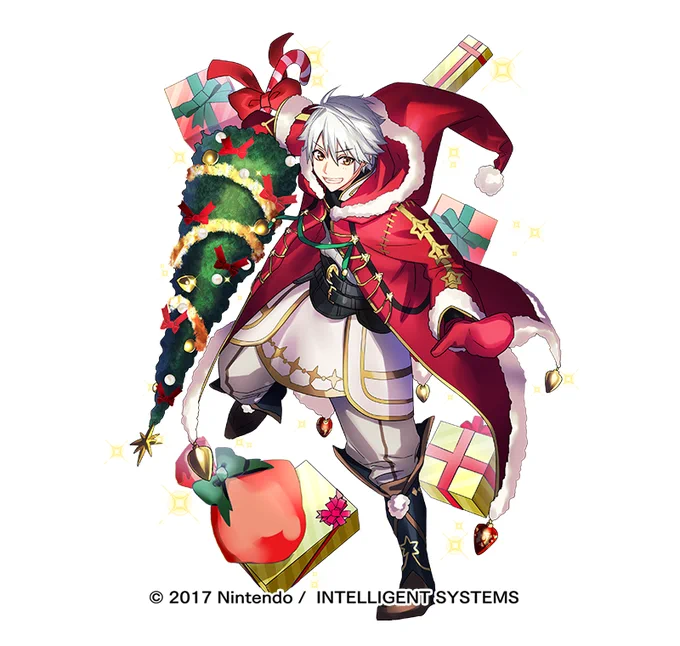 ファイアーエムブレムヒーローズにて昨日から開催されている超英雄召喚イベント「冬祭りの使者」にてルフレを描かせていただきました。よろしくお願いします!@FE_Heroes_JP  #FEヒーローズ 