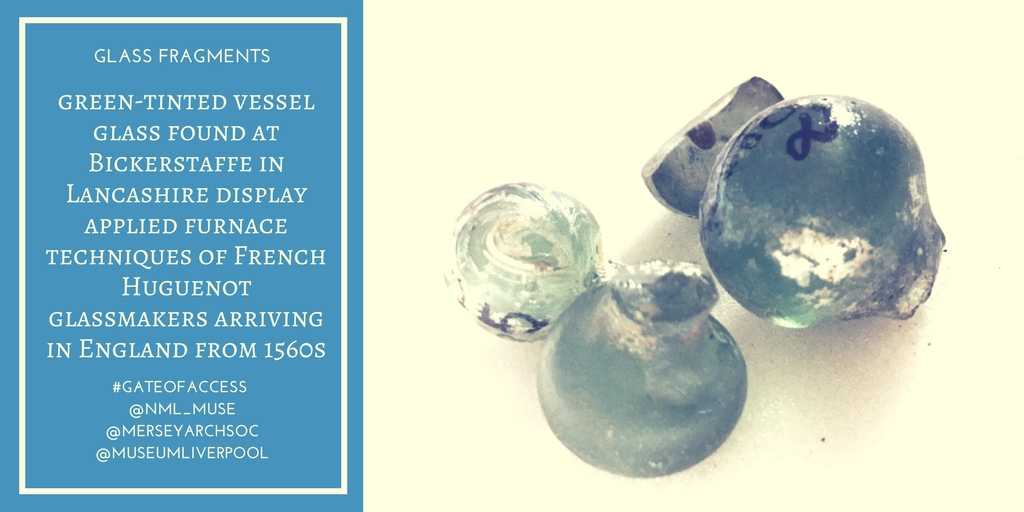 ERC_TIDE's tweet photo. Local resources, international craft: Huguenot glassmaking in Bickerstaffe, Lancashire is reflected in the decoration of this glass vessel held @museumliverpool & @NML_MUSE #GATEOFACCESS https://t.co/Rndvjtneml