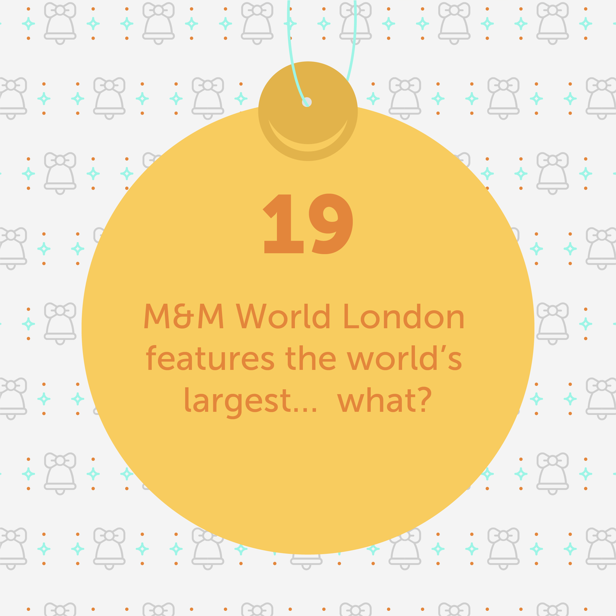 londonwestend's tweet photo. M&M World London features the world’s largest… what? Complete the sentence, RT & make sure you’re following us & @MMsWorldStores for your chance to win an M&M Christmas bundle including candy, a Christmas tree decoration and hot chocolate. Good luck! #XmasFirsts https://t.co/AUam9d2Wqt