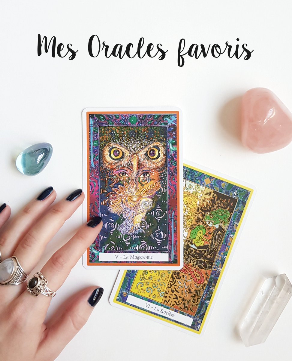 Nouvelle page sur les #Oracles et #Tarots que j'utilise au quotidien. 💫
Je te donne quelques conseils ainsi qu'une liste de mes préférés. 🔮
>> bit.ly/2CEBYCz