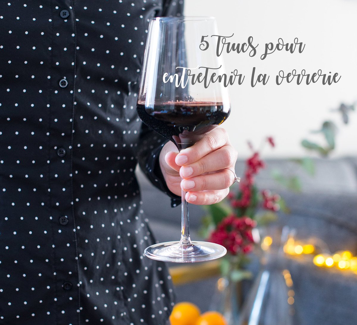 Découvrez mes 5 trucs pour entretenir votre belle verrerie sur mon blogue, ça vous sauvera de précieuses minutes de congé, promis! #ad <a href="/IGAQC/">igaqc</a> bit.ly/2oLS6js